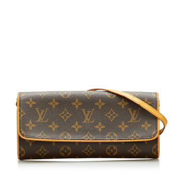 Louis Vuitton Monogram Pochette Twin GM Crossbody Bag