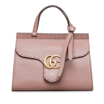 GUCCI GG Marmont Top Handle Satchel