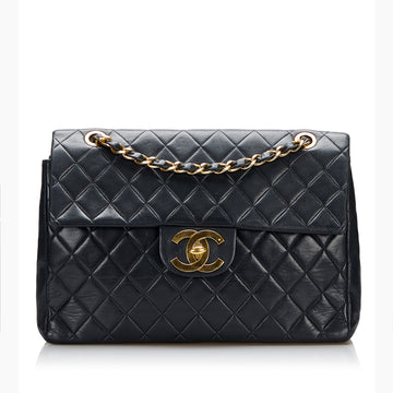 Chanel Jumbo Classic Lambskin Maxi Single Flap Bag