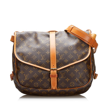 Louis Vuitton Monogram Saumur 35 Crossbody Bag