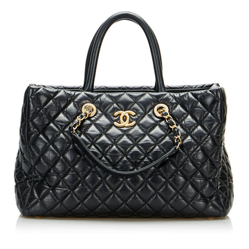 CHANEL Coco Handle Shopping Satchel