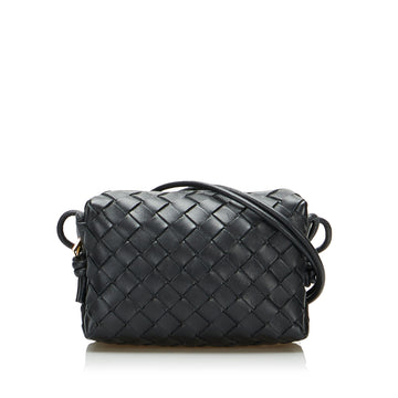 BOTTEGA VENETA Mini Intrecciatio Loop Crossbody Bag