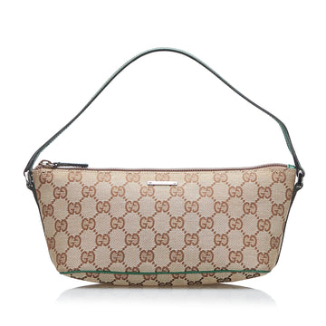 Gucci GG Canvas Boat Baguette