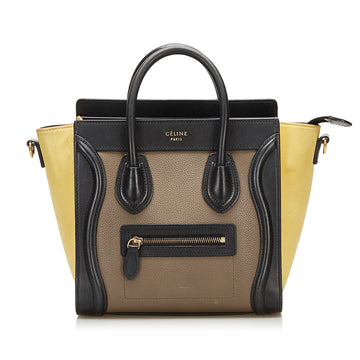 Celine Micro Luggage Tote Satchel