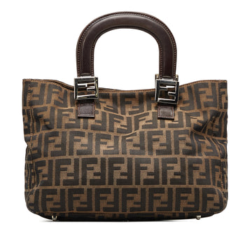 FENDI Zucca Twins Handbag