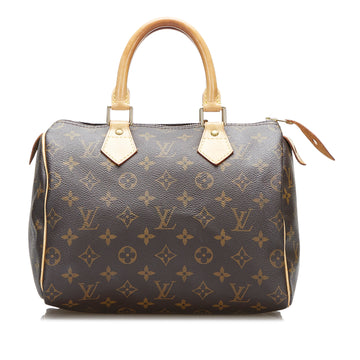 LOUIS VUITTON Monogram Speedy 25 Boston Bag