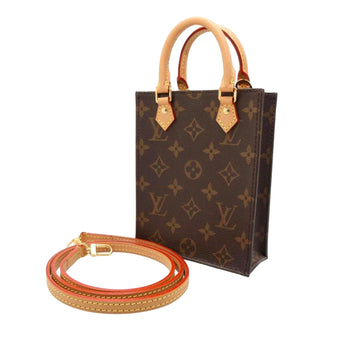 Louis Vuitton Monogram Petit Sac Plat Satchel