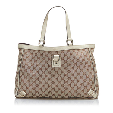 Gucci GG Canvas Abbey D-Ring Tote Bag