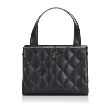 CHANEL Lambskin Leather Handbag