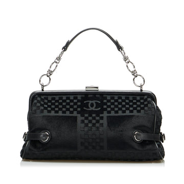 CHANEL CC Checkered Satchel