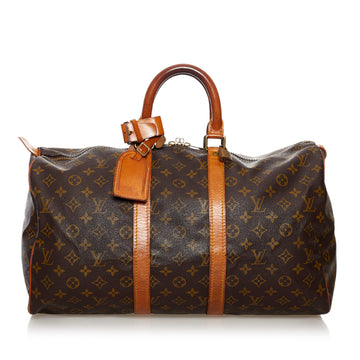 Louis Vuitton Monogram Keepall 45 Travel Bag