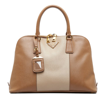 PRADA Saffiano Lux Promenade Handbag