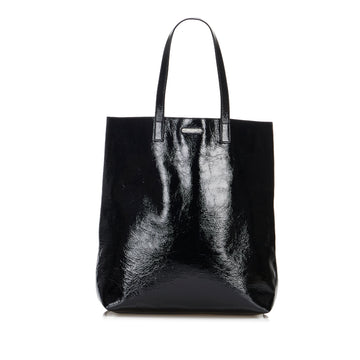 SAINT LAURENT Patent Leather Tote Bag