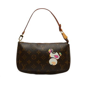 LOUIS VUITTON x Takashi Murakami Monogram Panda Pochette Accessoires Baguette