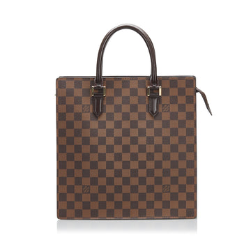 Louis Vuitton Damier Ebene Venice Sac Plat Tote Bag