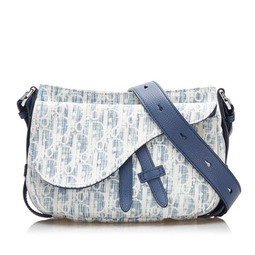 DIOR Mini Oblique Kasuri Saddle Soft Bag