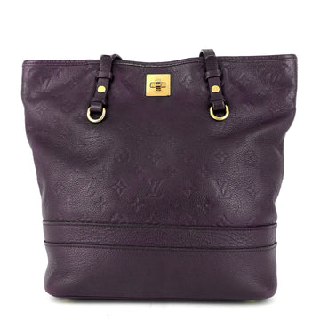 LOUIS VUITTON Monogram Empreinte Citadine PM Tote Bag Purple