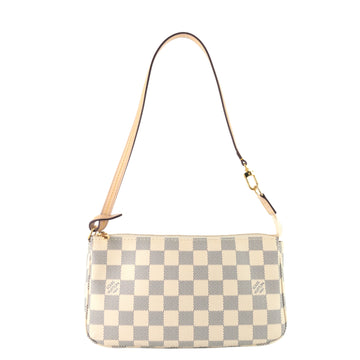 LOUIS VUITTON Pochette Accessoires NM Damier Azur Canvas Bag