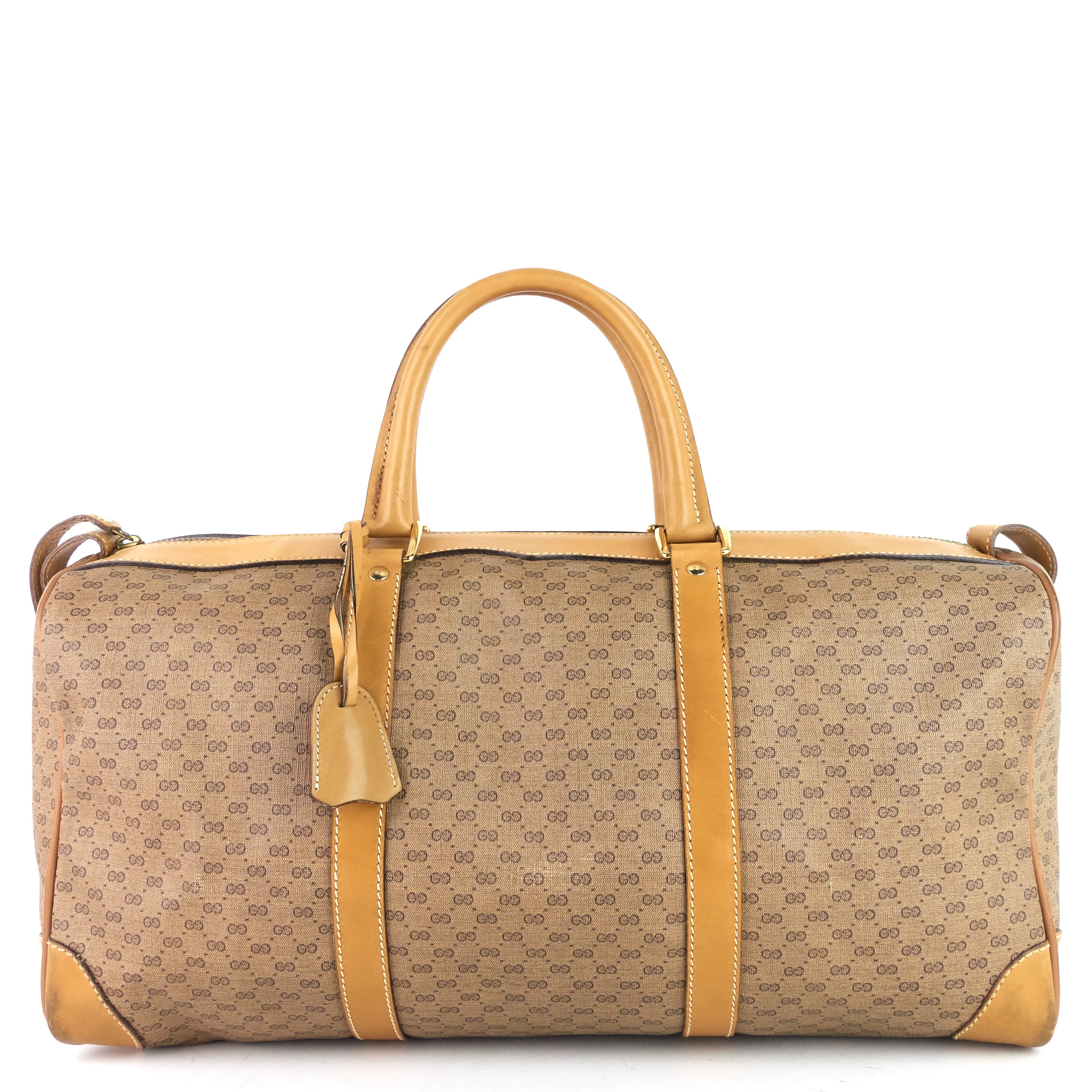 GUCCI GG Coated Canvas Travel Bag