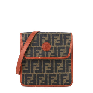 FENDI Zucca Canvas Crossbody Bag