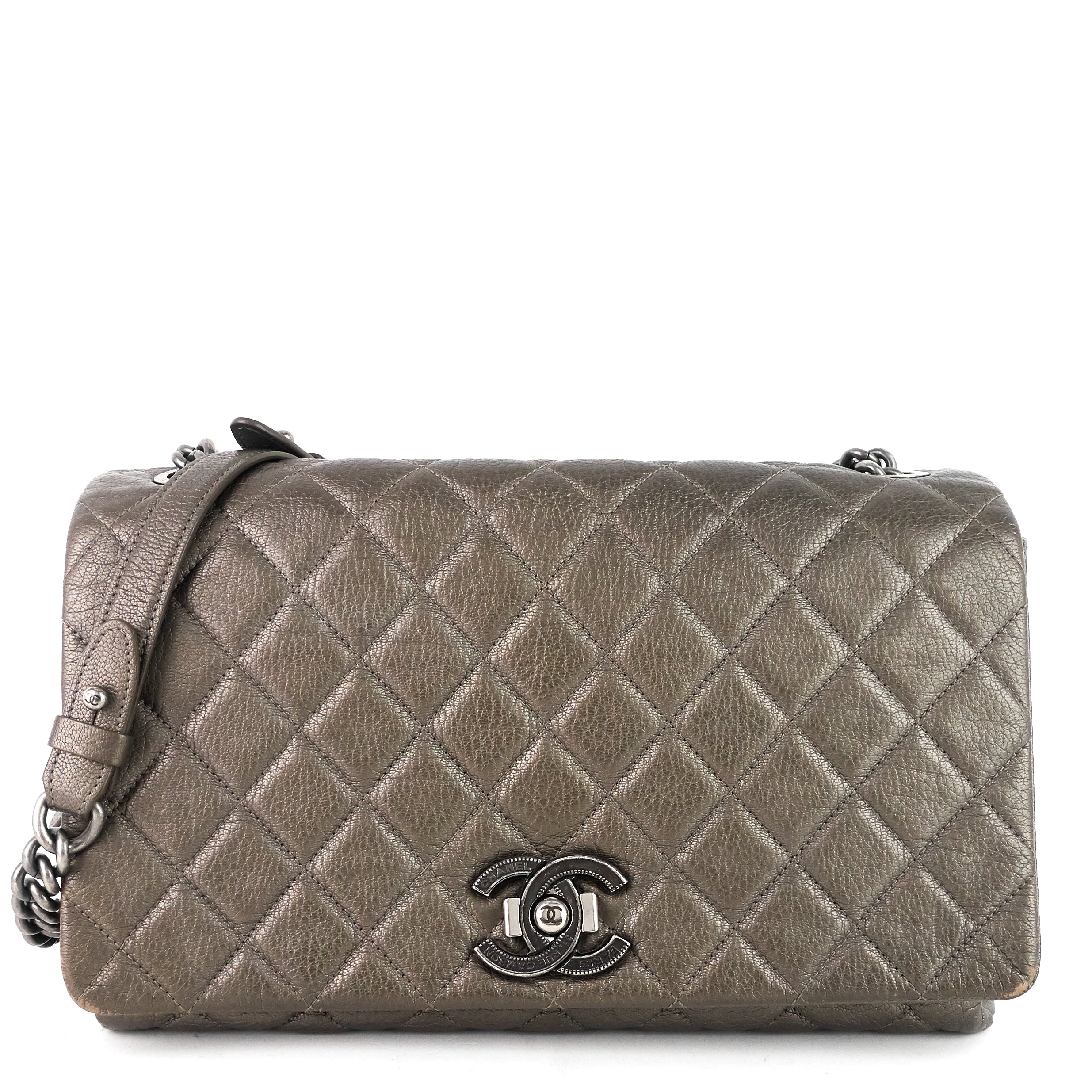 Goatskin chanel best sale