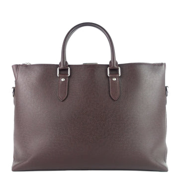 LOUIS VUITTON Anton Taiga Leather Soft Briefcase Bag