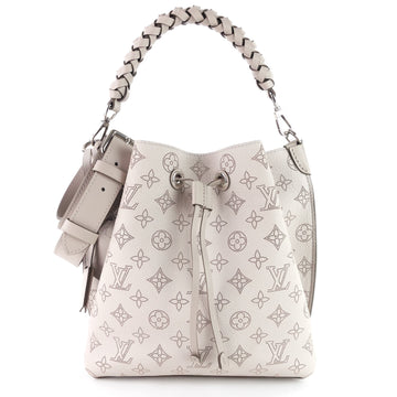 LOUIS VUITTON Muria Mahina Calfskin Hobo Bag