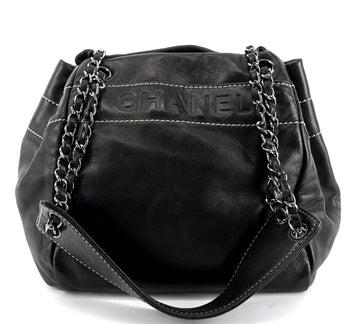 CHANEL Lambskin Leather Shoulder Bag