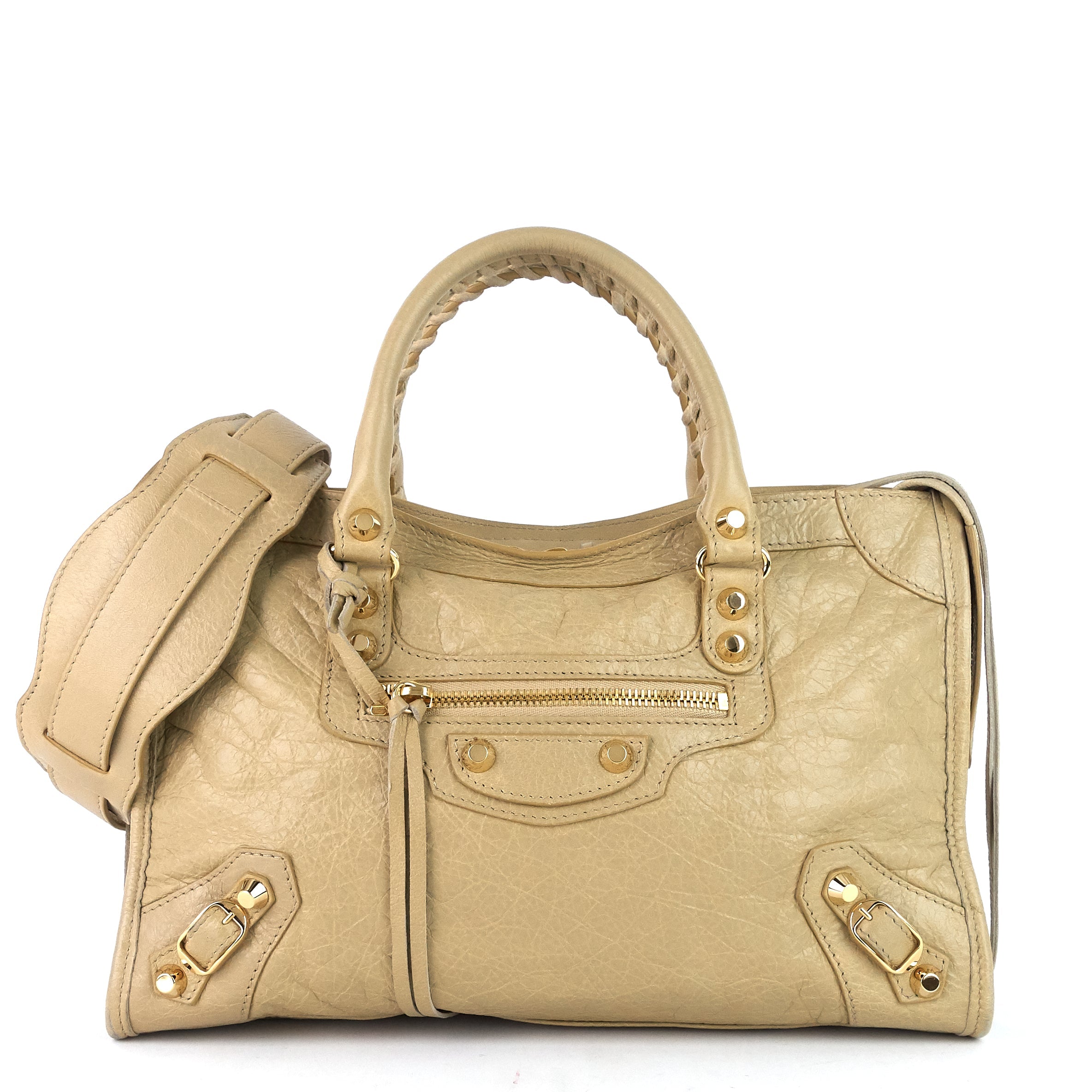 Balenciaga classic sales city gold