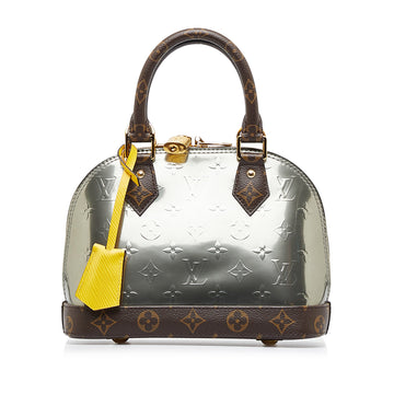 LOUIS VUITTON Vernis Epi Monogram Alma BB Satchel