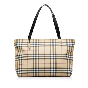 BURBERRY House Check Tote Tote Bag