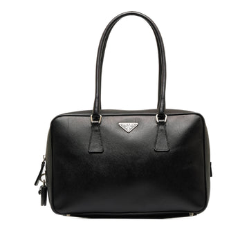 PRADA Saffiano Bauletto Shoulder Bag