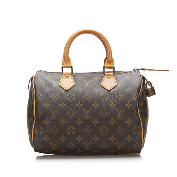 Louis Vuitton Monogram Speedy 25 Boston Bag