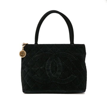 CHANEL Velvet Medallion Tote Tote Bag