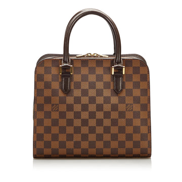 Louis Vuitton Damier Ebene Triana Handbag