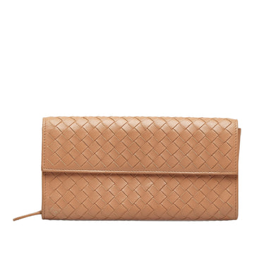 BOTTEGA VENETA Intrecciato Long Wallet Long Wallets