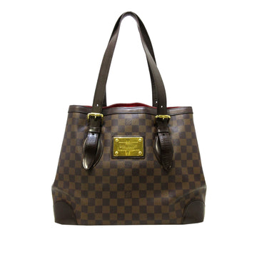 Louis Vuitton Damier Ebene Hampstead MM Tote Bag