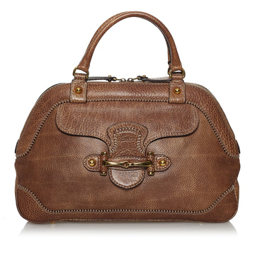 Gucci New Pelham Leather Handbag