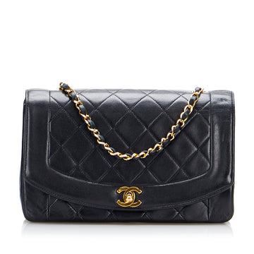 CHANEL Small Lambskin Diana Flap Bag