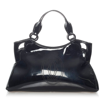 Cartier Marcello Patent Leather Handbag