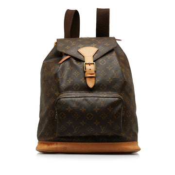 LOUIS VUITTON Monogram Montsouris GM Backpack