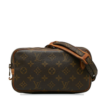 LOUIS VUITTON Monogram Pochette Marly Bandouliere Crossbody Bag