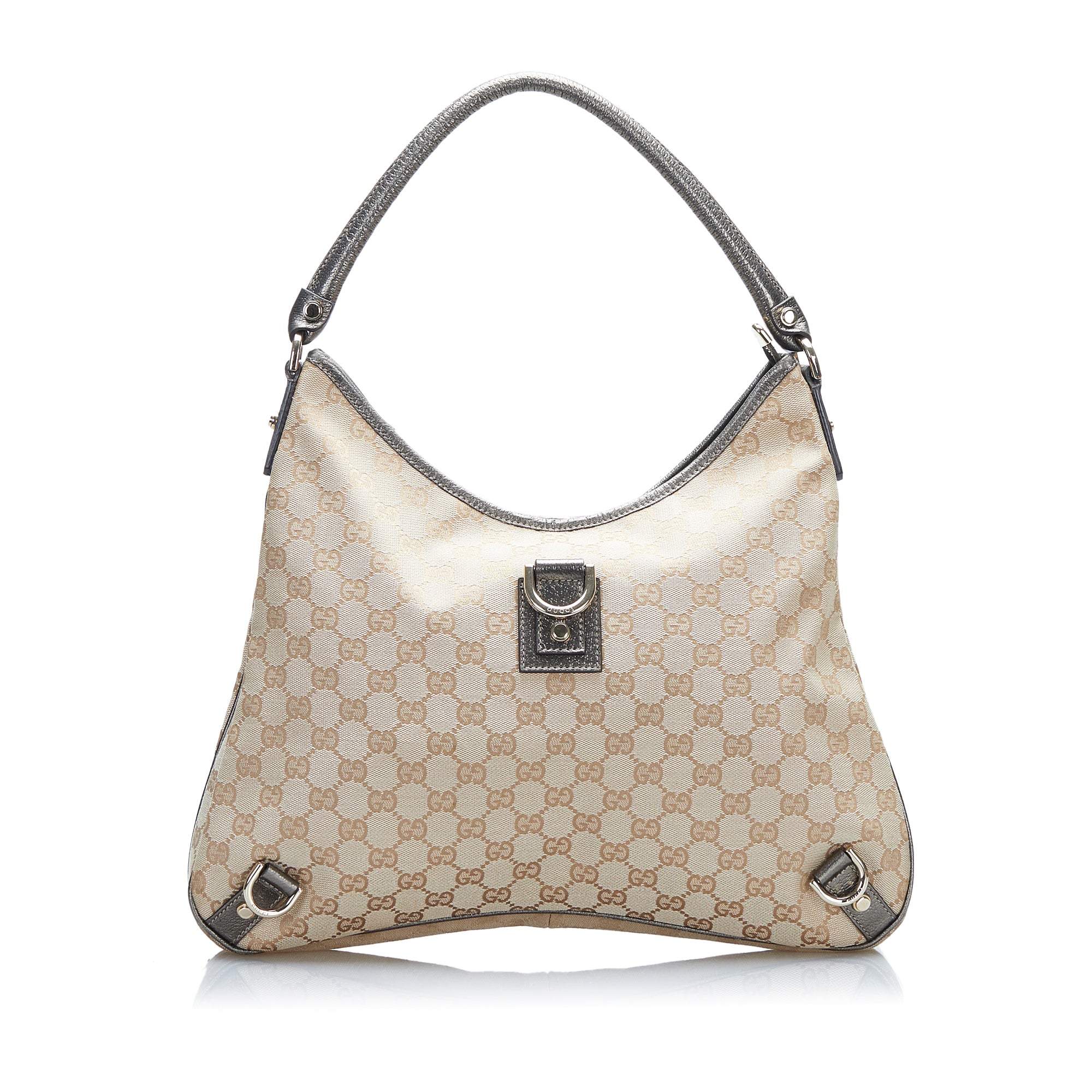 GUCCI GG Canvas Abbey D Ring Shoulder Bag