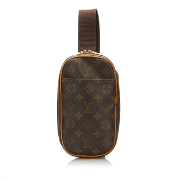 Louis Vuitton Monogram Pochette Gange Crossbody Bag