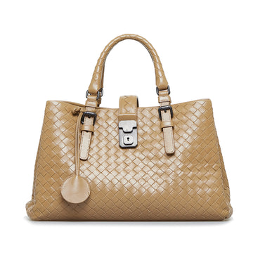 BOTTEGA VENETA Intrecciato Roma Satchel