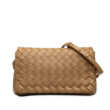 BOTTEGA VENETA Intrecciato Flap Crossbody Bag