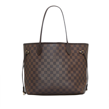 LOUIS VUITTON Damier Ebene Neverfull MM Tote Bag