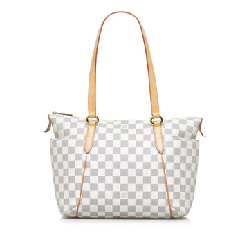 LOUIS VUITTON Damier Azur Totally MM Tote Bag