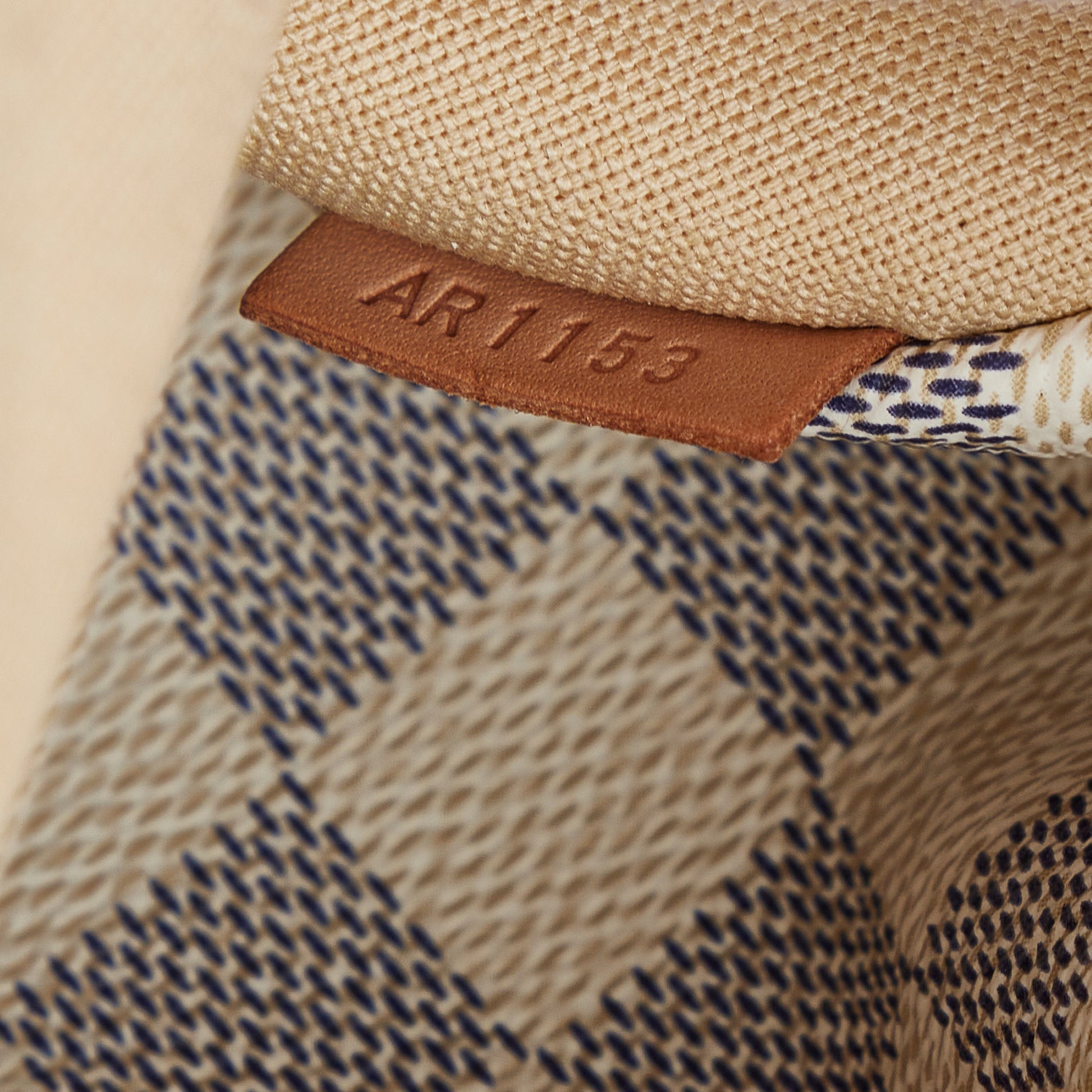 Louis Vuitton White Damier Azur Totally MM Cloth ref.1032996 - Joli Closet