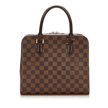 Louis Vuitton Damier Ebene Triana Handbag